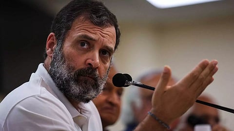 Congress leader Rahul Gandhi