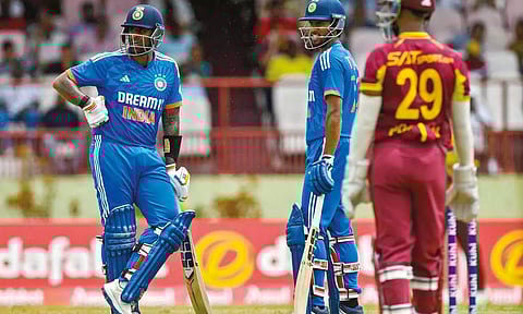 Suryakumar Yadav and Tilak Varma have been the batting mainstays in the T20I series.