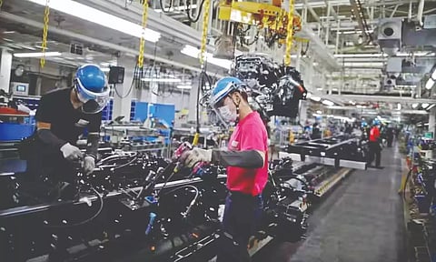 Industrial production growth dips to 3-month low of 3.7 pc in June