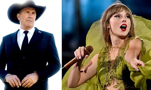 Actor Kevin Costner, Daughter Taylor Swift