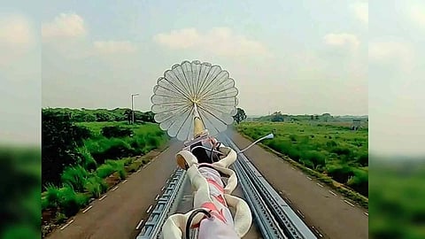 Drogue Parachute Deployment Tests (Photo/ISRO)
