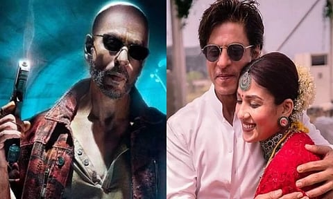 Shah Rukh khan and Nayanthara (Photo: ANI)