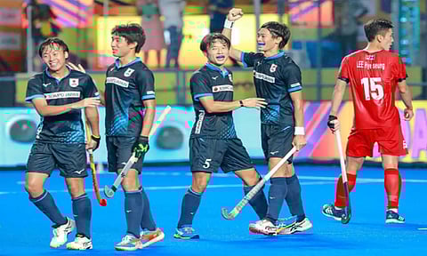 Players on the field