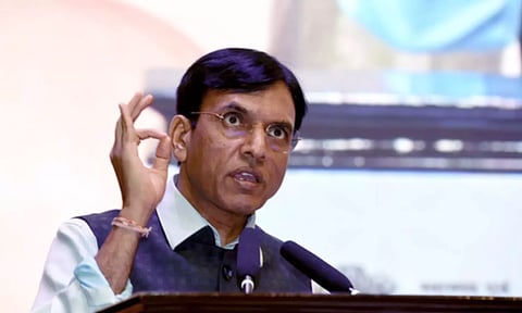 Union sports minister Mansukh Mandaviya&nbsp;