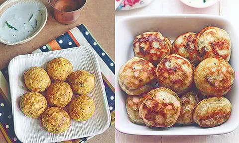 Oats and Quinoa paniyaram