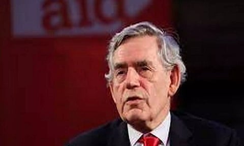 Gordon Brown Former United Kingdom Prime Minister (Photo: ANI)