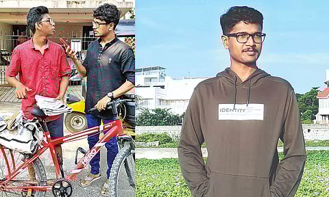 Mohamed Ashik interacting with Roshan