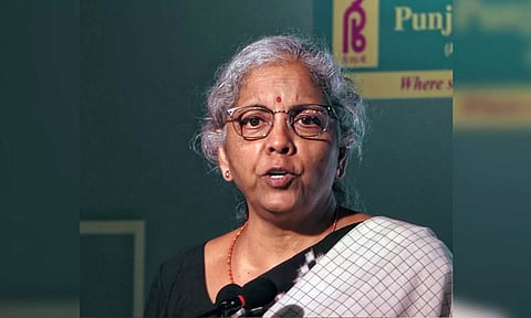 &nbsp;Finance Minister Nirmala Sitharaman