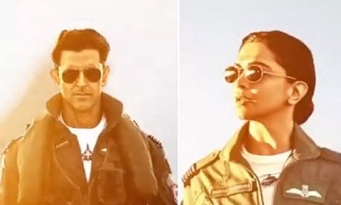 Hrithik Roshan and Deepika Padukone