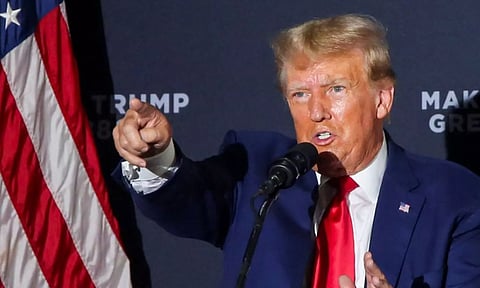 Former US President Donald Trump (Reuters)