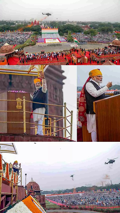 Independence Day 2023 celebrations at Red Fort, New Delhi