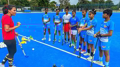 Former India team captain Rani holds a special camp for women strikers in Odisha