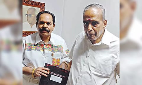 KT Kunjumon meets Saravanan,  SPM ahead of Gentleman 2 launch