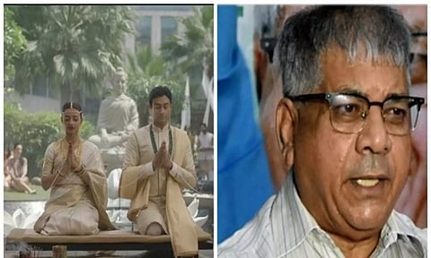 Prakash Ambedkar (Right) Still of Radhika Apte from Made in heaven Season 2