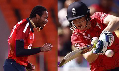 Jofra Archer, Harry Brook ( Reuters)