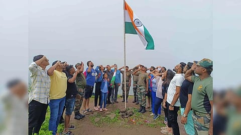 Tricolour hoisted on 75 Indian forts (Photo: IANS)