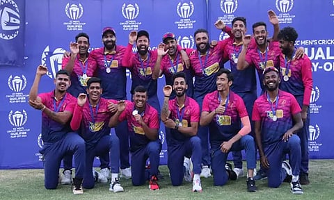 UAE Cricket Team (ANI)