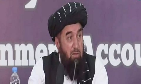 Afghanistan Interim Minister for Justice, Sha­ikh Maulavi Abdul Hak­eem Sharae (Photo: ANI)