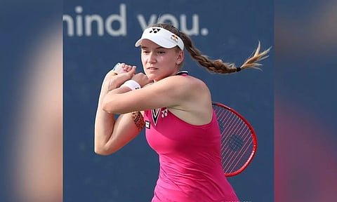 Elena Rybakina. (IANS)