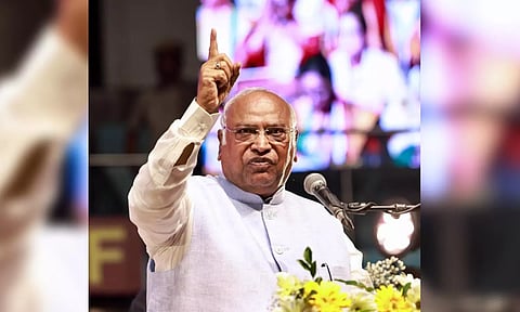 Congress President Mallikarjun Kharge