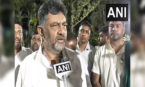 Karnataka Deputy Chief Minister DK Shivakumar (ANI)
