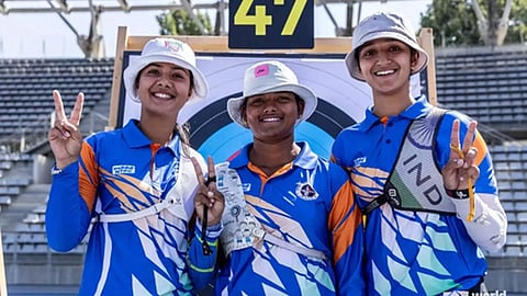 Indian women's recurve team (IANS)