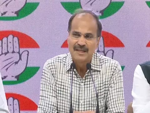 Congress leader Adhir Ranjan Chowdhury (ANI)