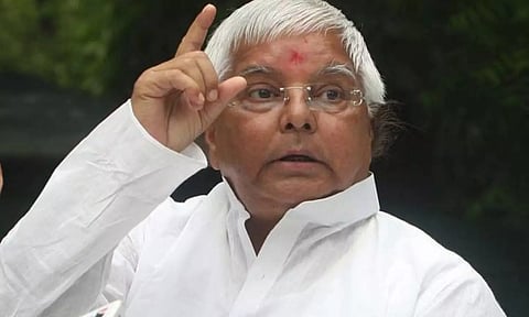RJD supremo Lalu Prasad Yadav. File photo