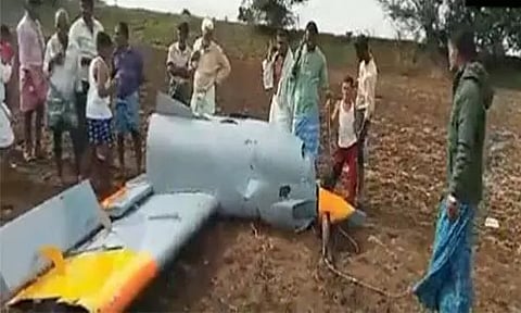DRDO drone crashes during trial in Karnataka's Chitradurga