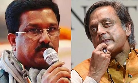 Syed Naseer Hussain; Shashi Tharoor (PTI)