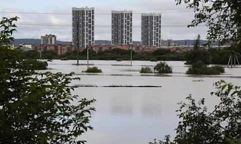 River flooding causes emergency in Russia's Buryatia Republic