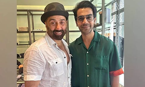 Rajkummar Rao and Sunny Deol (Instagram)