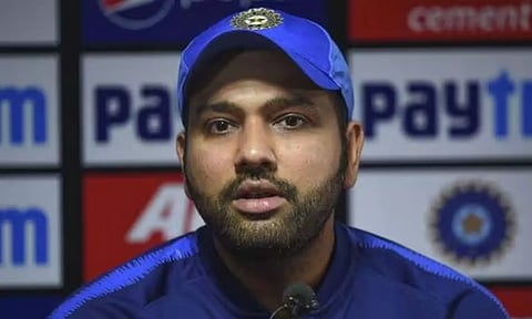 India skipper Rohit Sharma (PTI)&nbsp;