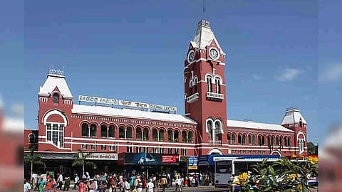 A view of MGR station