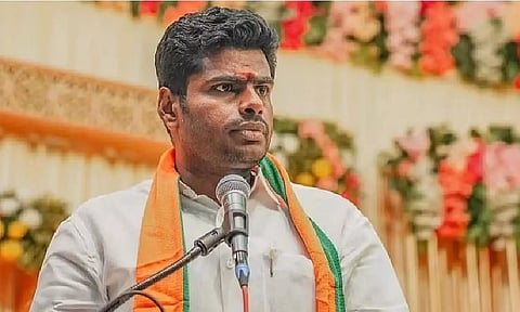 TN BJP president K Annamalai