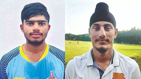(L-R) A Badrinath; Rajandeep Singh