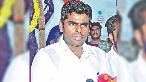 &nbsp;Bharatiya Janata Party state president K Annamalai