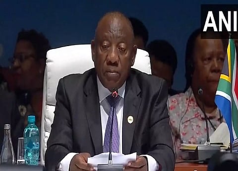 &nbsp;South African President Cyril Ramaphosa (Photo: ANI)