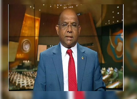 Maldives' Foreign Minister Abdulla Shahid (Photo: ANI)