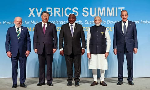 The BRICS leaders