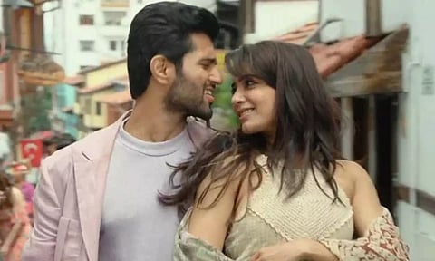 Vijay Deverakonda and Samantha Ruth Prabhu in 'Kushi'