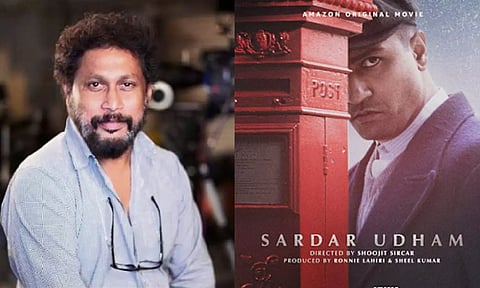 Shoojit Sircar; Poster of 'Sardar Udam'&nbsp;