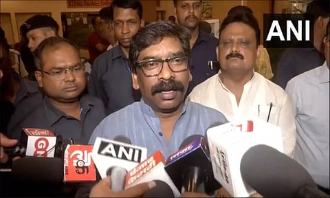 Jharkhand Chief Minister Hemant Soren (Image: ANI)