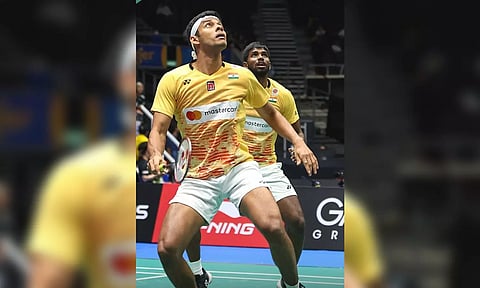 Satwiksairaj Rankireddy and Chirag Shetty (IANS)&nbsp;