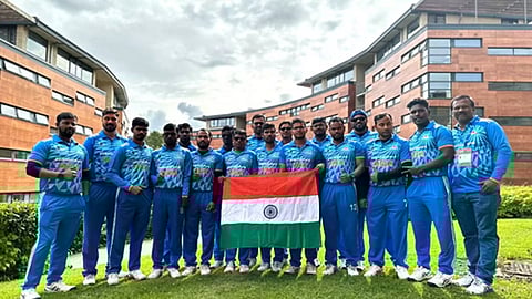 Indian men's blind cricket team (IANS)