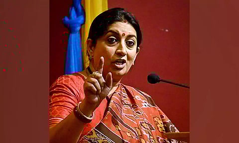 Union Minister Smriti Irani