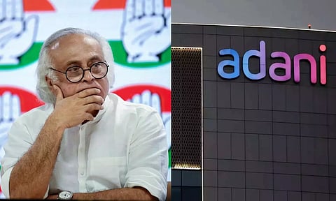 Congress General Secretary Jairam Ramesh (left)