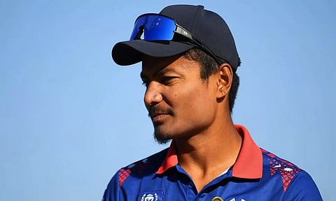 Rohit Paudel. (Photo- ICC)