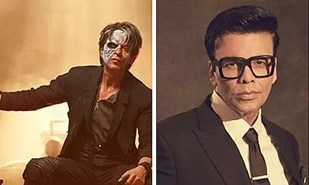 Shah Rukh Khan in Jawan; Karan Johar (ANI)