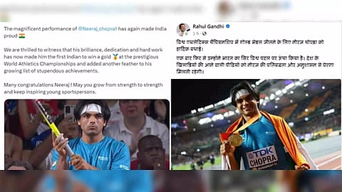 &nbsp;Congress President Mallikarjun Kharge and Rahul Gandhi Tweets (Photo: X)